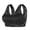 Black, variant on Bras for Women Bra Women Summer Silk Seamless Backless Beauty Wirefree Lace Underwear Chest Wrap Sports Vest Fashion Innerwear Gray L