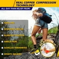 thumbnail image 3 of Ankle support, elastic yoga exercise compression sleeve, pressure foot sleeve, 3 of 5