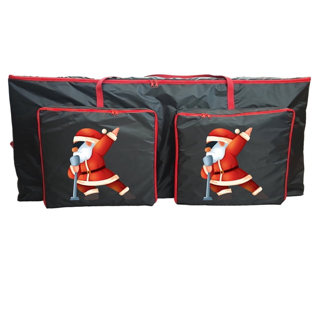 Yhmxh Organizadores y almacenamiento Bolsa de almacenamiento para árbol de Navidad, funda de gran capacidad para colchas, ropa y herramientas Almacenamiento de ducha Almacenamiento de juguetes