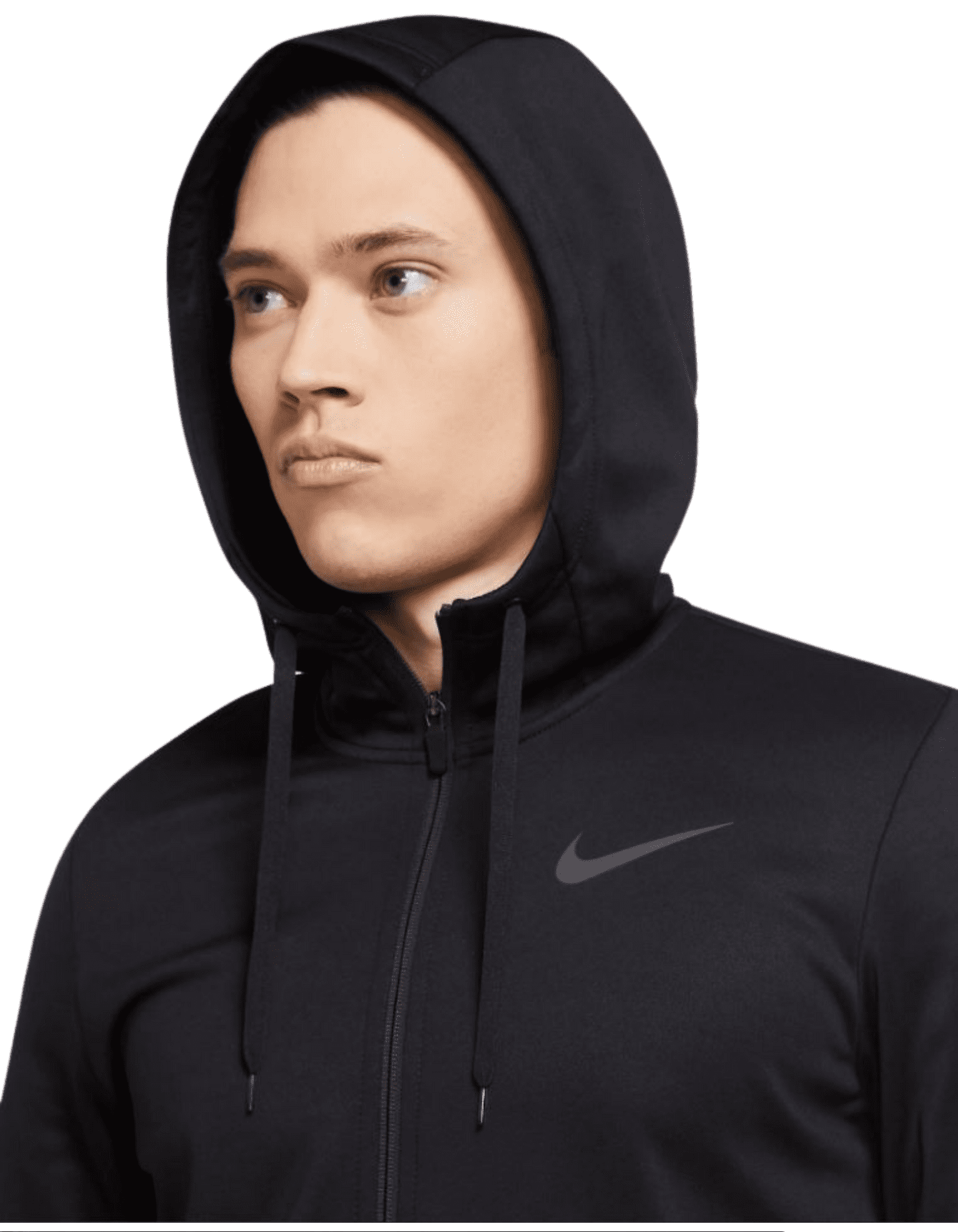 nike dri fit therma zip hoodie