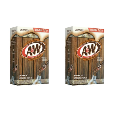 JSC A&W Root Beer Drink Mix 6 Packet Sugar Free & Delicious beverages Lunch Picnic Gym Quick Easy Healthy Pop Soda Treat Enhance Day Beat the Heat Root Beer Powder Occasion Pour Shake Drink Pack of 2 JSC A&W Root Beer Drink Mix 6 Packet Sugar Free & Delicious beverages Lunch Picnic Gym Quick Easy Healthy Pop Soda Treat Enhance Day Beat the Heat Root Beer Powder Occasion Pour Shake Drink Pack of 2