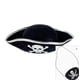 thumbnail image 2 of KAKOWELY Juego de 2 sombreros piratas y parches para el ojo para niños y adultos, para cosplay, fiestas de máscaras, decoraciones de Halloween, accesorios para disfraces de piratas., 2 of 4