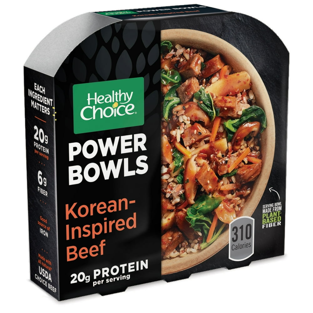 Healthy Choice Power Bowls Korean-Inspired Beef Frozen ...