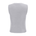 thumbnail image 2 of Tiqkatyck Tank Tops for Women Trendy Womens Turtleneck Sleeveless Shirt Solid Women's Blouse Slim Fit Short Sleeve Crew Neck Tight T Shirts Summer Tops for Women Grey M, 2 of 9