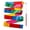 #001, variant on Dance Ribbons Rainbow Streamers Rhythmic Gymnastics Ribbon Baton Twirling Wands on Sticks for Kids Artistic Dancing