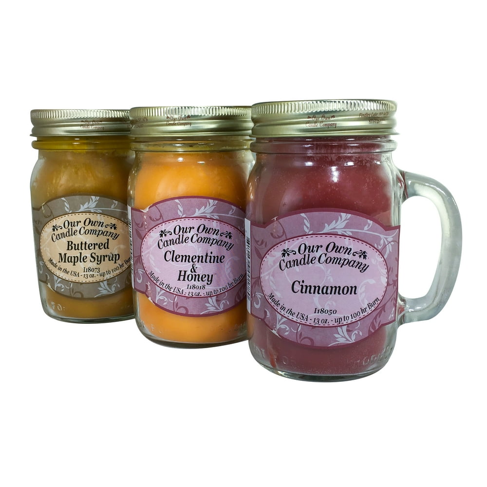 Our Own Candle Company Buttered Maple Syrup, Cinnamon, and Clementine