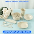 thumbnail image 5 of Microwave Ramen Bowl Set Microwave Ramen Cooker Instant Noodles Bowl with Chopsticks Spoon Fork Portable Ramen Noodles Bowl Dishwasher Safe Ramen Bowl for Home Cooking, 5 of 10