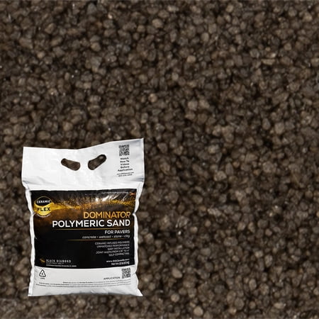 DOMINATOR 40 Lb. Titanium Gray Polymeric Sand, Premium, High-Performance Paver Joint Sand with Ceramic Flex