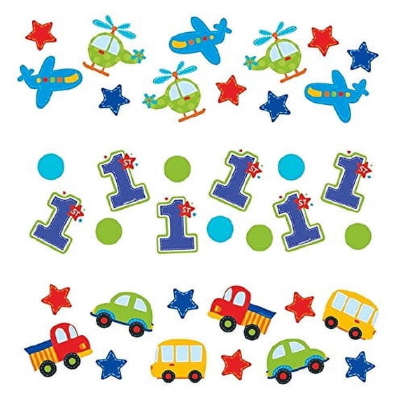 All Aboard 1st Birthday Confetti