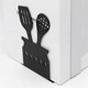 thumbnail image 4 of B-Decor Hollow-out Bookends for Art Hourglass Design Metal Book Stan, 4 of 5