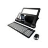 iHome iStand Notebook Media Bundle - Notebook stand - with 2-port USB hub, speakers - black