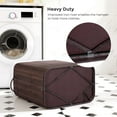 thumbnail image 4 of TEAFIRST 100L Large Bamboo Laundry Hamper, Clothes Storage Organiser Bag, Basket with Lid, Brown, 4 of 8