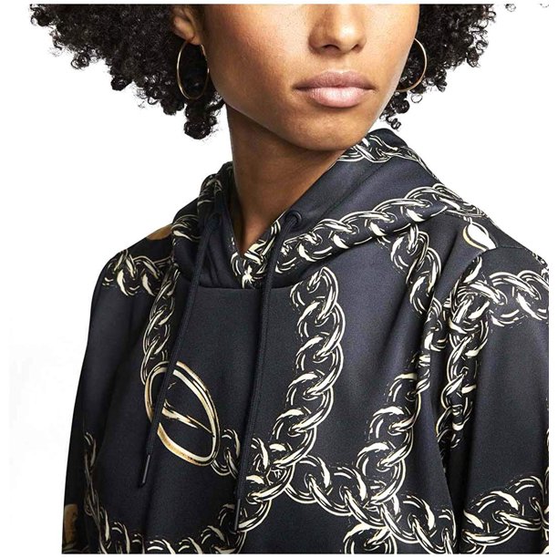 Nike Sportswear Icon Clash Womens Crop Top Hoodie Cj6305-010