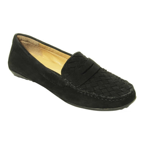 VANELi Womens Adalie Black Suede Loafers Size 6 