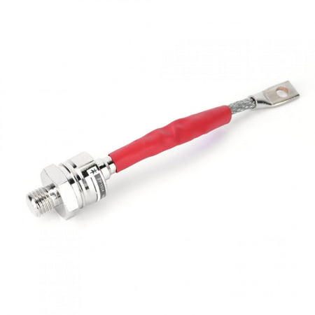 

DOACT Electronic Diodes Small 16Mm / 0.6In Power Stud Rectifier Diode Spiral Electronic Durable 1600V ZP100A For Low Frequency Applications High Power Applications