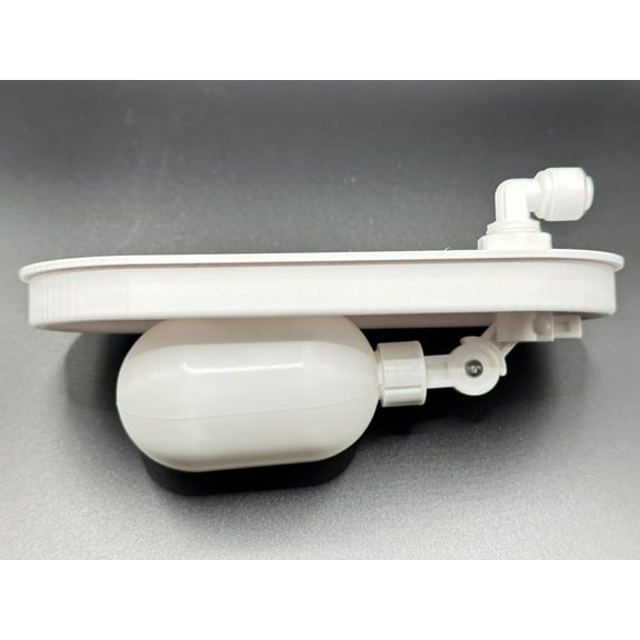 GE Opal Nugget Ice Maker Conversion Kit for Opal 2.0 - Permanent Water Line, Measure Tank Size First, Size Chart in Images, it is 3" Wide with Round Ends, White Color