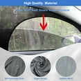 thumbnail image 3 of Ayamaya Breathable Mesh Automotive Window Shades with Zipper Foldable, Black, 39.4" x 31.5", 3 of 7