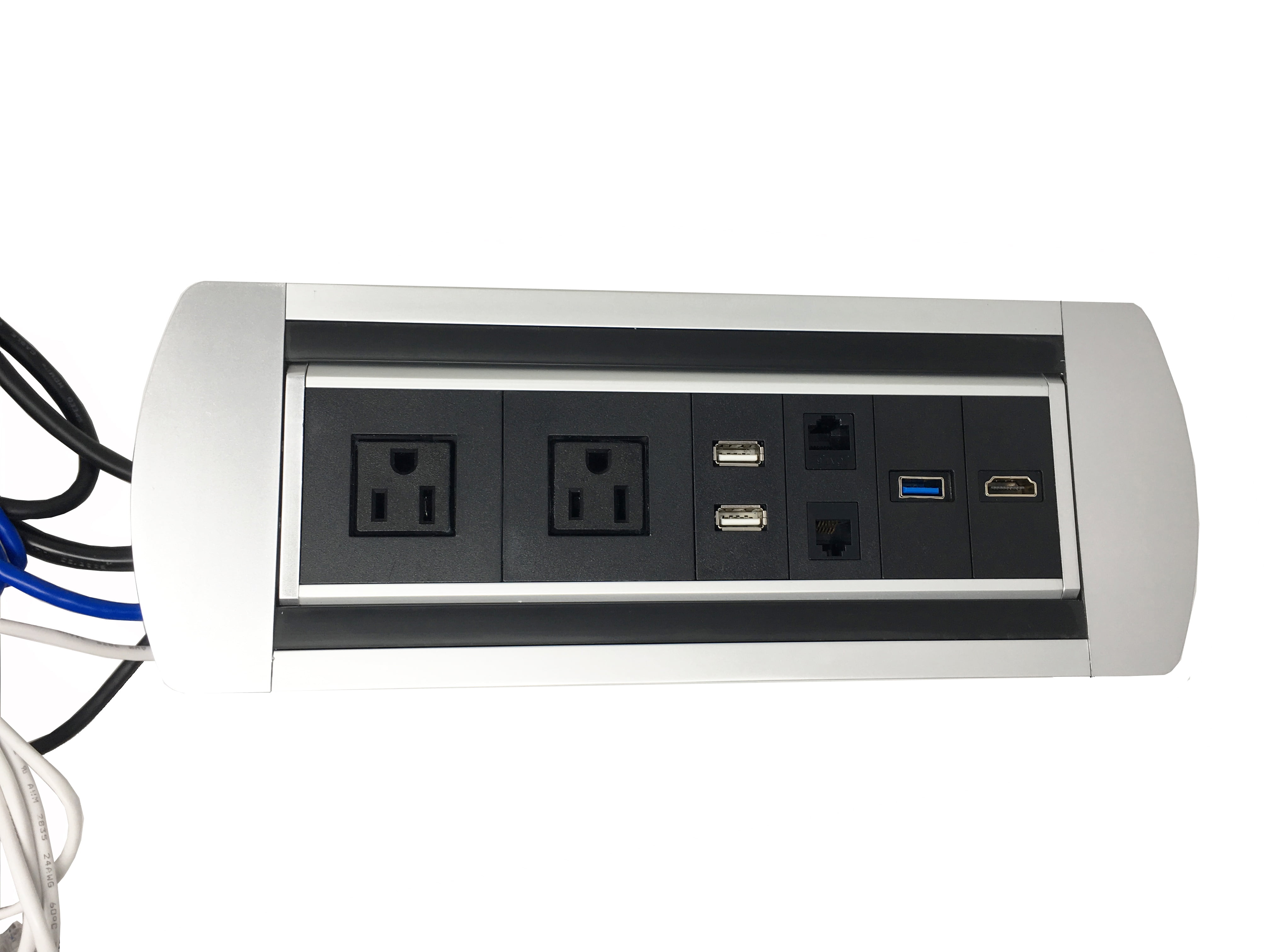 Center usb. USB PWR. Conference Table USB Hub Module.