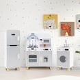 thumbnail image 5 of Gymax 3 in 1 Kitchen Toy w/Refrigerator Kitchen Set Washing Machine Ice Maker Stoves, 5 of 10