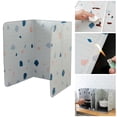 thumbnail image 4 of contra salpicaduras de aceite contra salpicaduras de papel de aluminio Accesorios para utensilios de cocina Barrera , Blanco Macarena Protector contra salpicaduras de aceite, 4 of 8