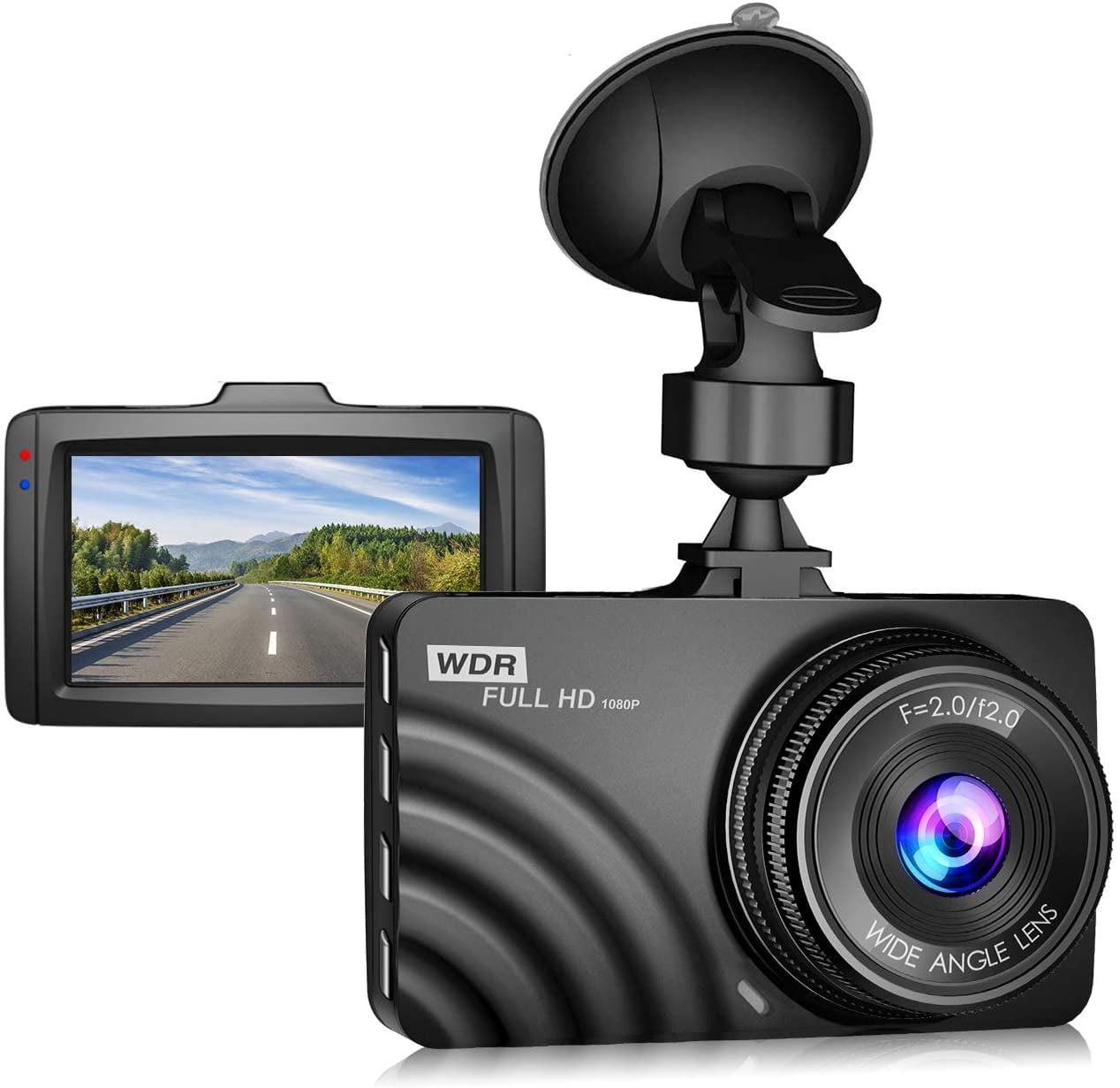 Claoner Dash Cam 1080P Full HD Dashcam Car Camera DVR