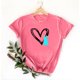 thumbnail image 5 of Mujeres Manga Corta de Verano Tops Pascua Impresa Cuello Redondo, Blusa de Moda Casual para la Primavera, 5 of 5