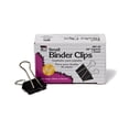 thumbnail image 2 of CLN Binder Clips Small 3/8" Capacity Black Box of 12 (CHLBC02), 2 of 2