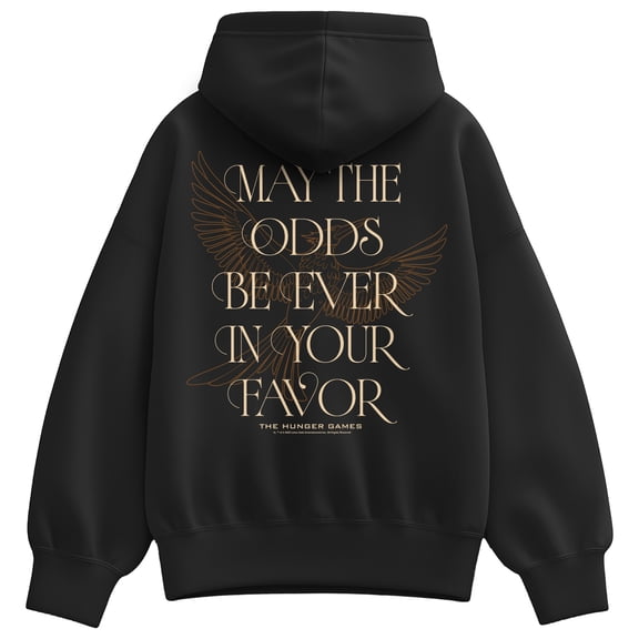 The Hunger Games - Odds Be In Favor - Women's Oversized Fleece Hoodie Sweatshirt