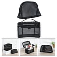 thumbnail image 3 of GOOHOCHY 2 bolsas de malla para cosméticos, bolsas de malla de gran capacidad para artículos de tocador, bolsas de almacenamiento, 3 of 8