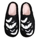 thumbnail image 2 of Pantuflas Murciélago Peludas para Halloween Felpa Cómodas Y Suaves Hombres Mujeres, 2 of 9