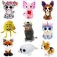 thumbnail image 2 of Peluche de animales de peluche de 15 cm de Ty Big Eye, zorro liso, Ferdinand, Locky, axolotl, Dexter, Icy Seal, gato Heather, juguete para niños, regalo de vacaciones, 2 of 5