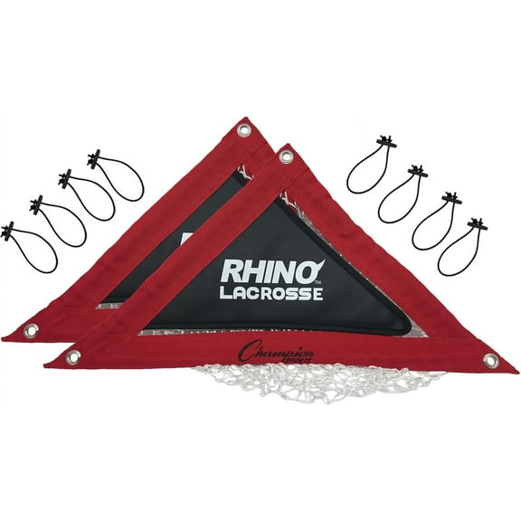 Champion Sports Lacrosse Goal Corner Targets with Rear Net Pocket