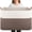 Dark Brown & White, variant on Woven Cotton Rope Storage Basket Brown & Black Extra Large For Laundry, Blankets, Toys