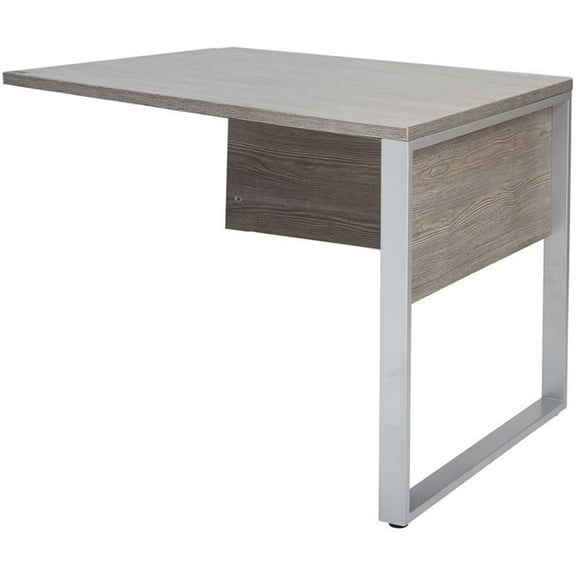 K154 Rectangular Return LR 32x20 Inches in Gray