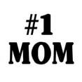 thumbnail image 2 of CafePress - #1 MOM Mug - 11 oz Ceramic Mug - Novelty Coffee Tea Cup, 2 of 4