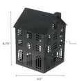 thumbnail image 3 of Black Metal House Tealight Holder (Large), 3 of 3