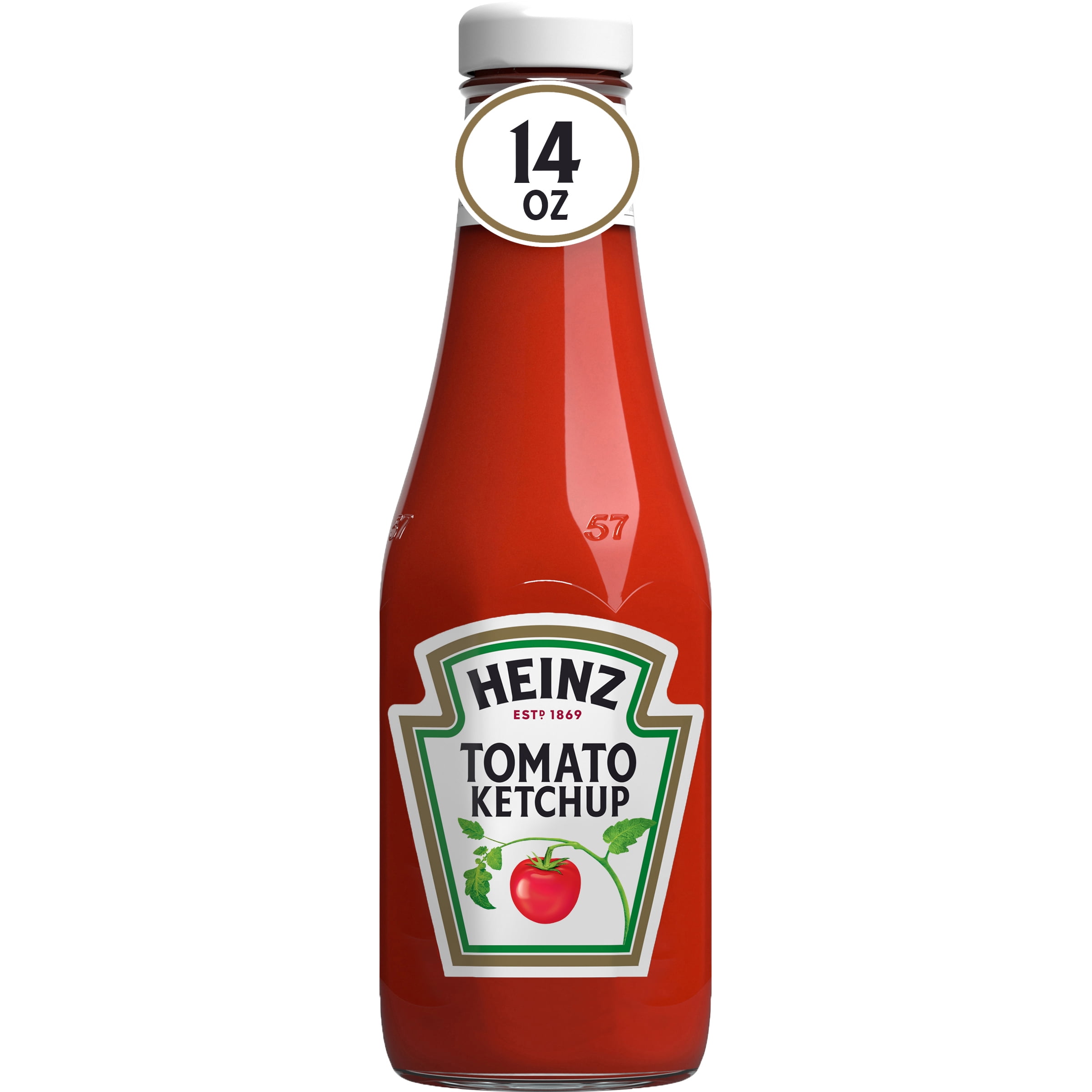 Heinz Classic Glass Ketchup Bottles, 14 Ounce (Pack of 3)