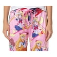 thumbnail image 3 of Sailor Moon Women's Allover Character Print Adult Lounge Sleep Bottoms Pajama Pants, 3 of 6