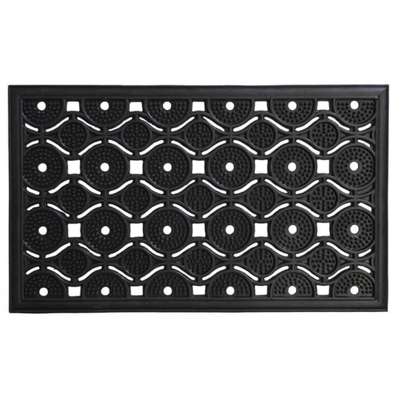 Calloway Mills Nobe Rubber Outdoor Doormat 18" x 30"