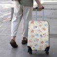thumbnail image 3 of Pioneer Flower Floral Print Pattern Luggage Cover Fashion Suitcase Cover Baggage Covers Fit 25-28 Inch Luggage (Go Travel), 3 of 5
