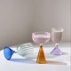 thumbnail image 5 of Copas de vino sopladas a mano – Copa de cóctel irregular con diseño degradado, vaso reutilizable para vino tinto, champán y zumos., 5 of 5