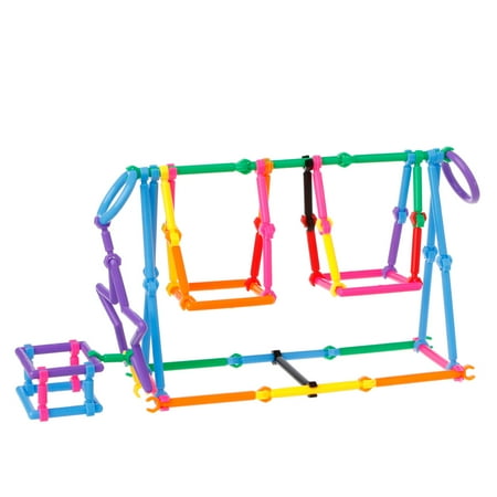 

53Pcs Handmade Baby Plastic Intelligence Sticks Educational Building Blocks Toys