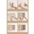 thumbnail image 3 of Vitrina para Figuras, Escaparate Montado en la Pared, Caja Ciega, Estante de Exhibición para Almacenamiento Artesanal, Estuche de Exposición para Figuras, Caja de (White), 3 of 9