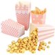 thumbnail image 1 of Caja de palomitas de maíz, bolsa de papel, contenedor de dulces, bolsa de papel para palomitas de maíz, película de cumpleaños, fiesta de carnaval (rosa), 12 Uds., 1 of 5