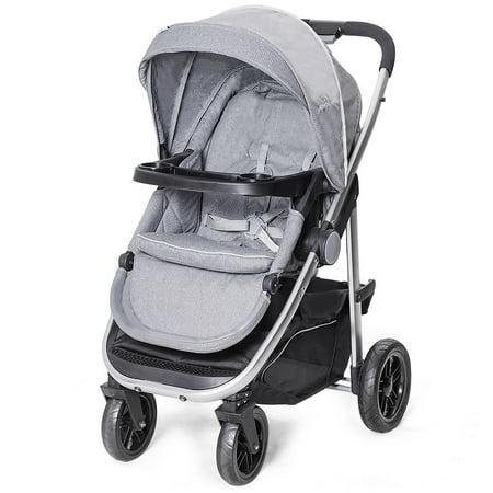 Costway Aluminum Lightweight Foldable Baby Stroller Newborn Infant Kids Travel