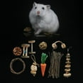 thumbnail image 4 of Juguetes para Masticar Conejo, Juguetes para Masticar de para Mascotas, Pastel de Hierba de Natural para , Chinchilla, , H H Colco Juguetes de madera para hámster, 4 of 7