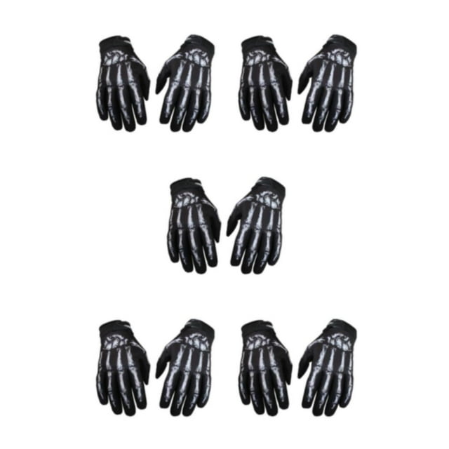 Ruiboury Breathable And Comfortable Autumn And Winter Gloves For Outdoor Activities white XS锛坘id锛?5Set