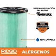 thumbnail image 2 of Filtro Para Alérgenos Ridgid Cartucho 6-16 Gal, 2 of 3
