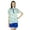 Blue, variant on Bimba Women Rayon custom Shorts With Top Nigthwear 2 Pcs Rayon Night Wear Set