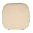 thumbnail image 5 of Honeycomb Memory Foam Chair Cushion Pad 16" x 16" Non-Slip Back 2 Pack Linen, 5 of 8